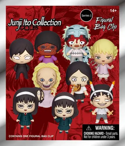 Junji Ito Collection PVC Bag Clips Series 1 Blind Bag - 1 Unidade
